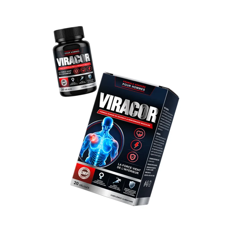 Viracor jar and carton together, one ten-day pack